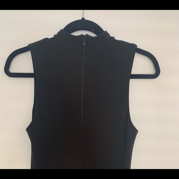 Velvet Graham & Spencer black neck strap dress S - Picture 9 of 10